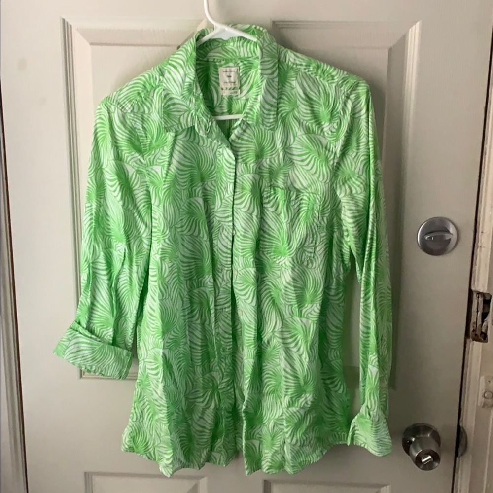 Gap Fitted Boyfriend Button Down